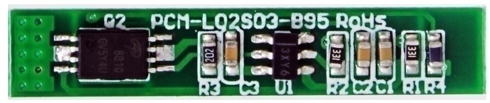 PCM-L02S03-B95+T dla 7,4V / 3A