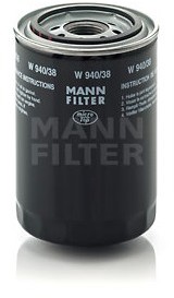 MANN Filtr oleju W 940/38