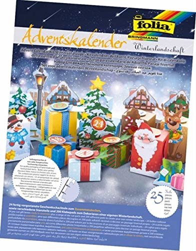 Folia kalendarz adwentowy 