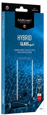 MYSCREEN Szkło DIAMOND HybridGLASS edge3D EA Black SmartWatch do Apple Watch 4/5 40mm