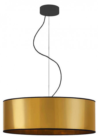Złoty okrągły żyrandol nad stół 50 cm EX855-Hajfun