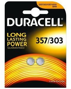 Duracell BATERIA 357/303 1.5V D357