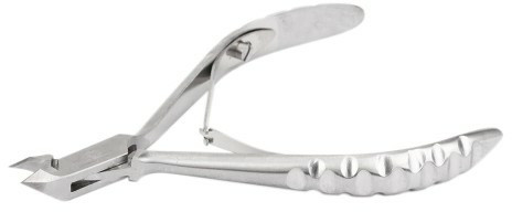 Lexwo Cążki do skórek Lexwo srebrne silver 135-5 mm