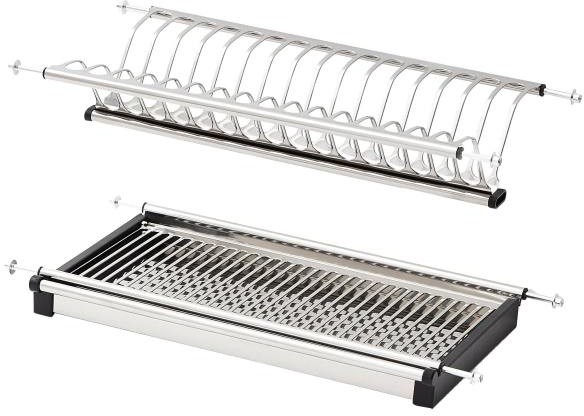 GoodHome Ociekarka do zabudowy GoodHome Pebre 50 cm stalowa INTS15
