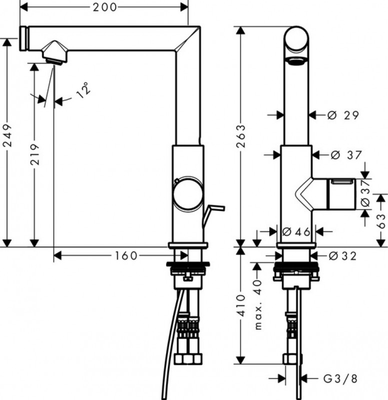 Hansgrohe Uno 45016000