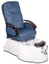 Beauty System Fotel do pedicure z masażem BR-3820D Niebieski