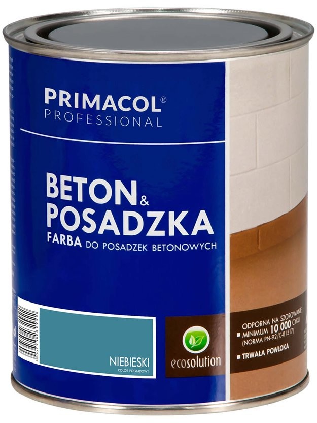 Primacol Farba do posadzek betonowych niebieski 750 ml