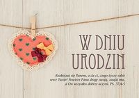 Kartka Urodziny 3 Rozkoszuj się Panem Bogulak Edyta