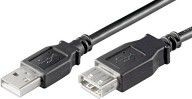 Gembird Kabel USB KABEL USB 2.0 GOOBAY PRZEDŁUŻACZ AM/AF 1.8M USB 2.0 CZARNY 68903