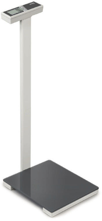 KERN & SOHN Osobowa waga podłogowa MPK / MPL : Certyfikat kalibracji DAkkS - nie, Dokładność odczytu [d] - 100 g, Funkcja BMI - nie, Wymiar szalki [mm] - 350 x 350, Zakres ważenia - 250 kg MPK 200K-1P