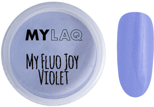 MylaQ Pyłek Do Paznokci My Fluo Joy Violet 3g M372