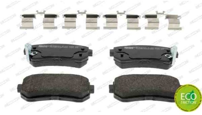 FERODO (FEDERAL-MOGUL) Zestaw klocków hamulcowych, hamulce tarczowe (FEDERAL-MOGUL) FDB4235