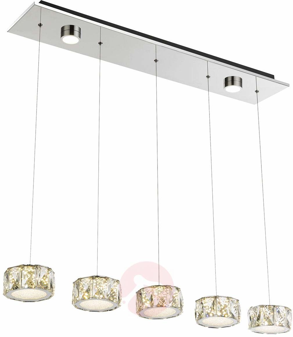 Globo Lighting Oświetlenie Amur Lampa Wisząca LED Chrom, 1-punktowy 49350-52H