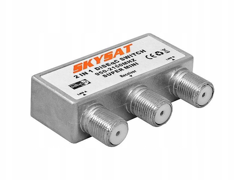 Diseqc Przełącznik 2/1 Skysat