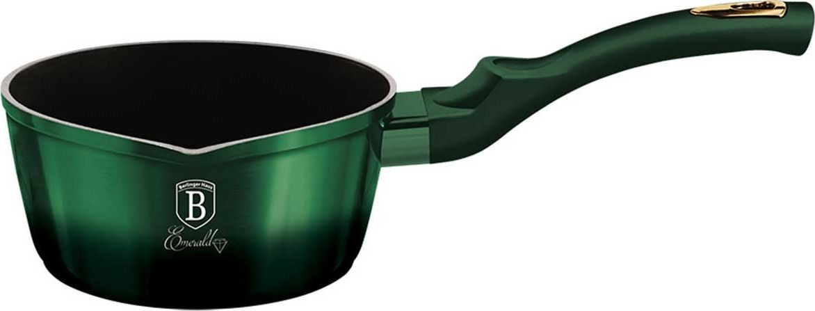 Berlinger Haus Patelnia PATELNIA GRANITOWA WOK 28CM METALLIC LINE EMERALD BH-6053