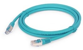 Gembird Patch cord Kat.6A S/FTP LSZH 0.25m zielony AKGEMKSP6A00027 [7538459]