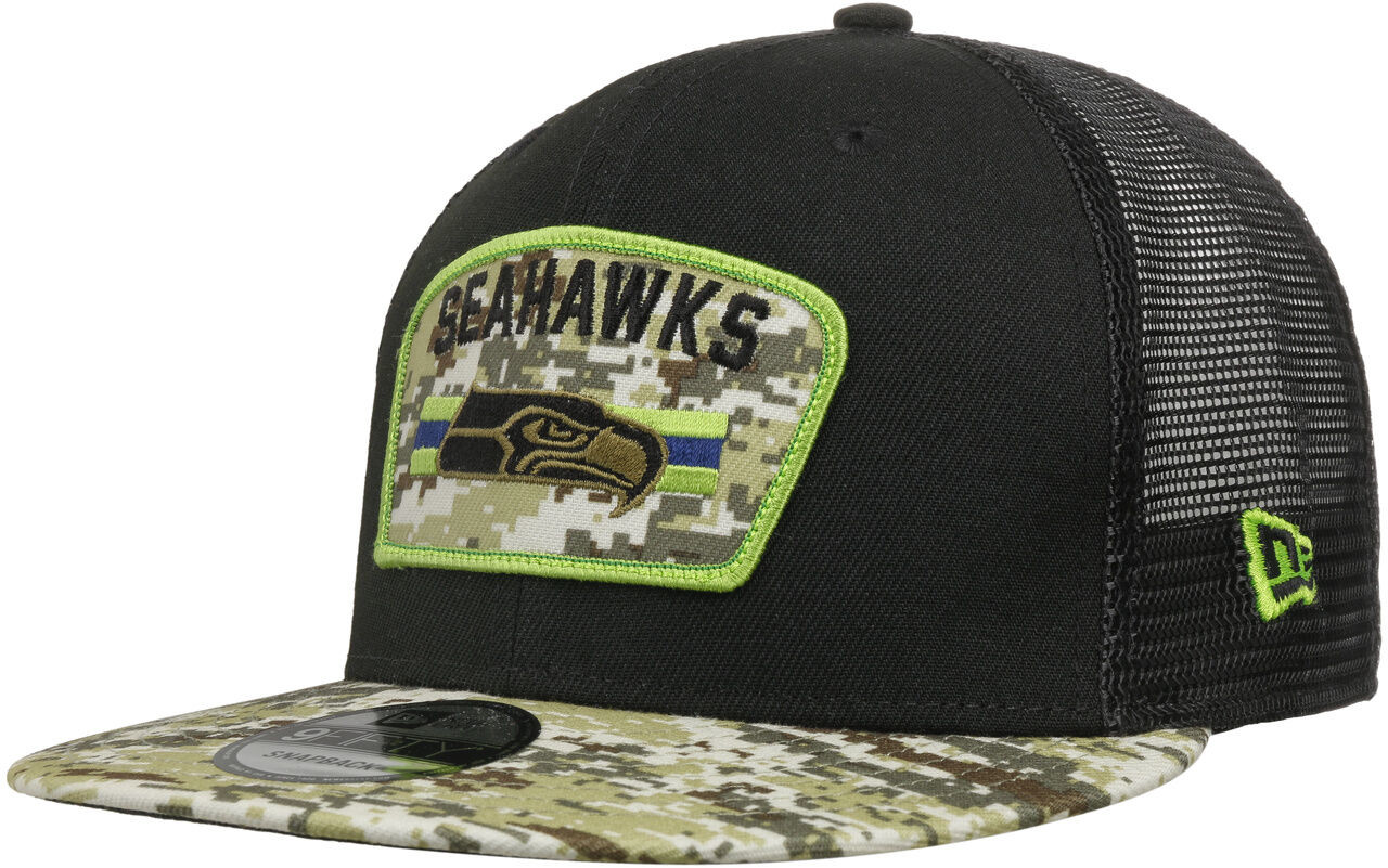 New Era Czapka 9Fifty Seattle Salute to Service by czarny, One Size