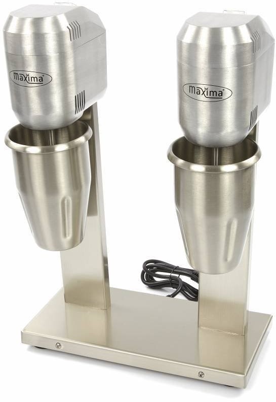 MAXIMA Maxima Milkshaker / Pojedynczy mixer do drinków - 2 prędkości MAXIMA 09362102 09362102 09362102