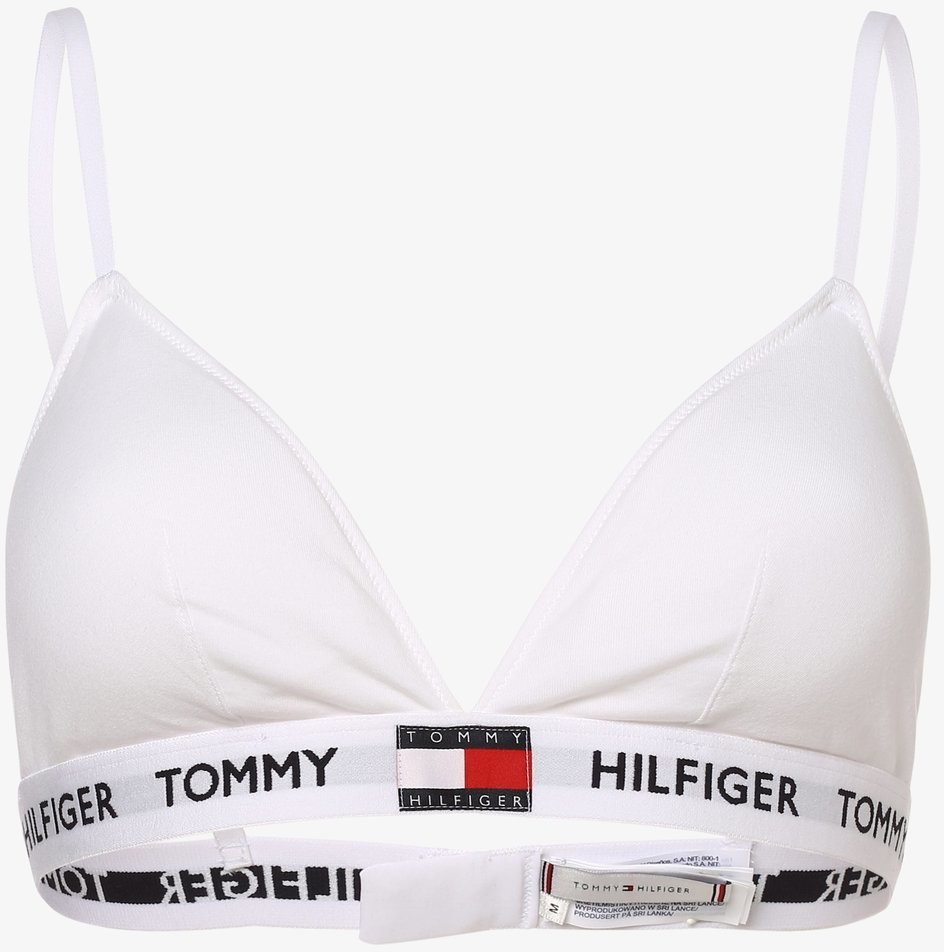 Tommy Hilfiger Damski biustonosz triangel, biały
