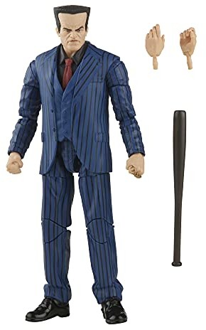 Hasbro Marvel Legends seria Spider-Man 15 cm Marvel's Hammerhead figurka zabawka, zawiera 3 akcesoria: 2 naprzemienne ręce, 1 kij baseballowy F3695