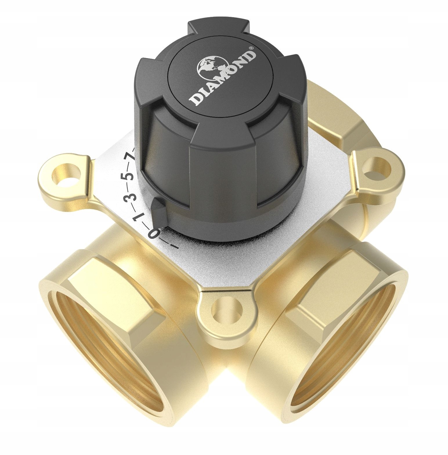 Zawór Mieszający 3 Drogowy Trójdrożny 1 1/2 , 6/4