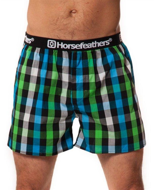 Horsefeathers bielizna męska APOLLO BOXER SHORTS green)