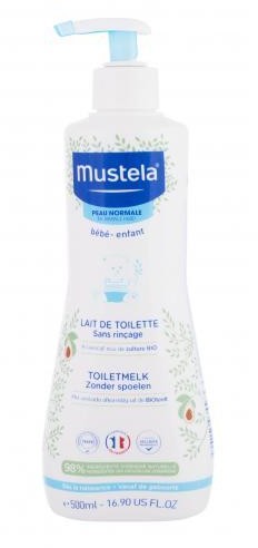 Mustela Bébé No Rinse Cleansing Milk mleczko do ciała 500 ml dla dzieci
