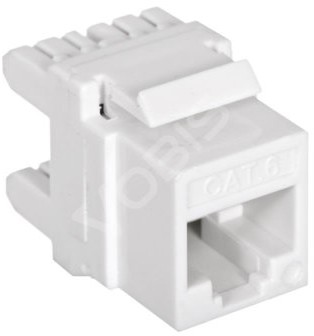 A-LAN Gniazdo keystone RJ45 UTP kat.6 LSA Q-lantec MKN-U6-1