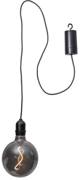 Eglo Eglo 411184 - LED Zewnętrzna dekoracja bożonarodzeniowa BOWL LED/0,06W/4xAA IP44 czarna