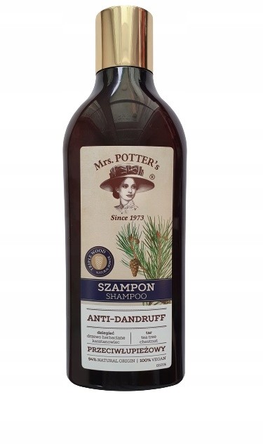 Szampon przeciwłupieżowy Mrs POTTER's 390ml