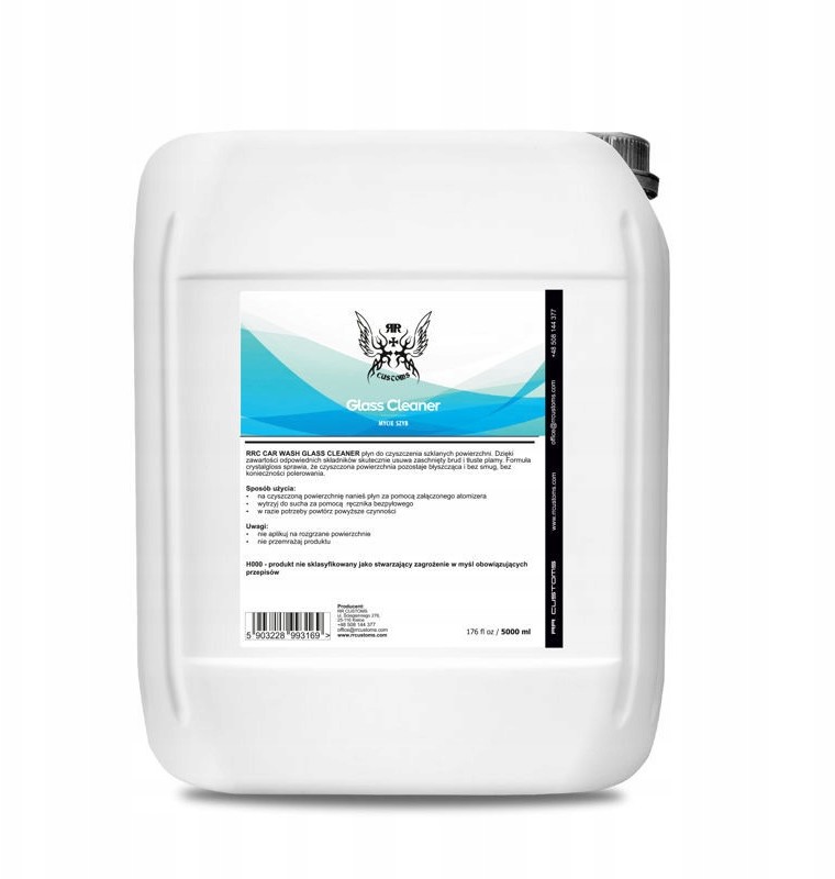 Rrc Glass Cleaner płyn do mycia szyb i luster 5l