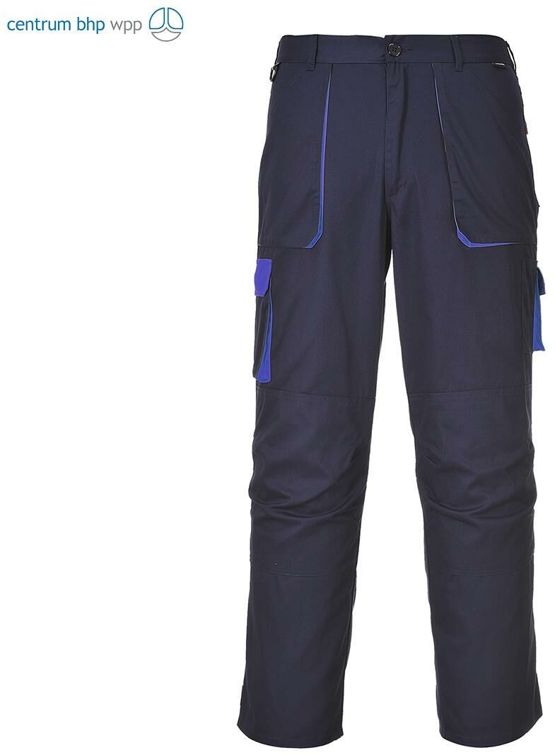 Portwest TX11 SPODNIE DWUKOLOROWE TEXO; GRANATOWY