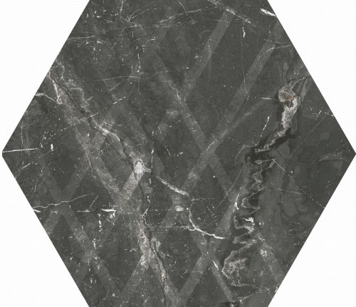 Paradyż Marvelstone Grey Heksagon 19,8x17,1