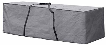 Perel Garden Pokrowiec ochronny na poduszki wypoczynkowe XL od OCLCB, kolor czarny, 200x75x60 cm (OCLCB-XL)