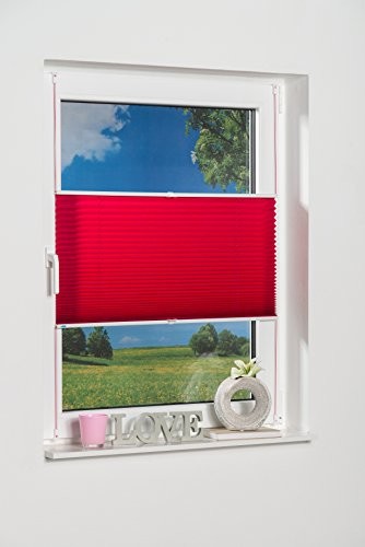 K-home roleta plisowana Palma z systemem zatrzaskowym Klemmfix, Fuchsia, 50 x 130 cm 634845-2