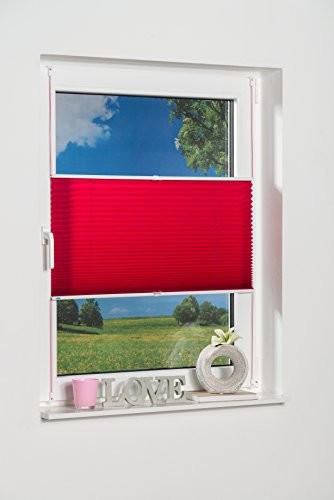 K-home roleta plisowana Palma z systemem zatrzaskowym Klemmfix, Fuchsia, 70 x 130 cm 634845-4