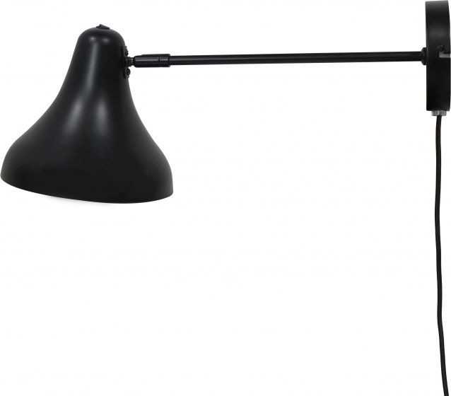NoName Kinkiet lampa ścienna Tokyo led 42 cm E27 stal 60W czarna twm_889999