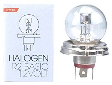 M-Tech Żarówka 10 X R2 P45T 45/w 12 V z48er żarówki samochodowe lampy żarówka samochodowa ze znakiem E Z48