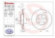 BREMBO Tarcza hamulcowa 09.A427.21