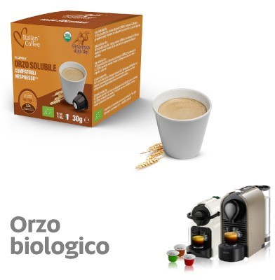 Italian Coffee Orzo Biologico (kawa zbożowa) kapsułki do Nespresso - 10 kapsułek