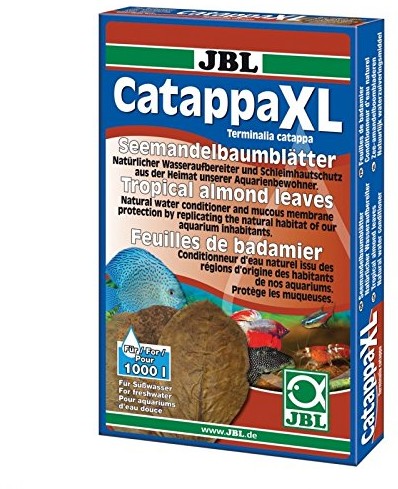 JBL seemandel drzewo liście do akwariów słodkowodne, 10 sztuki, catappa XL 25198