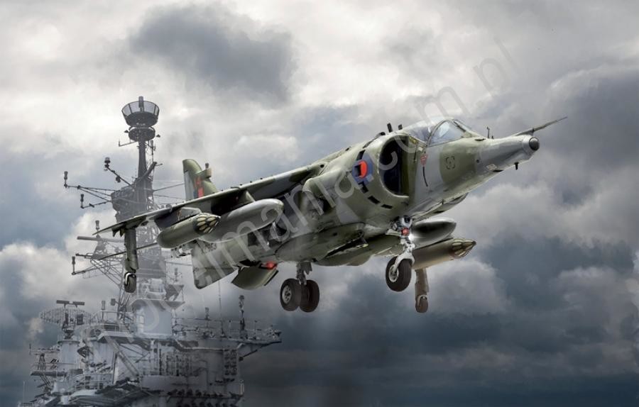Italeri Samolot bliskiego wsparcia Harrier Gr.3 1401
