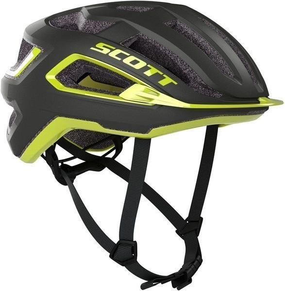 Scott Arx Plus (CE) Helmet Dark Grey/Radium Yellow S