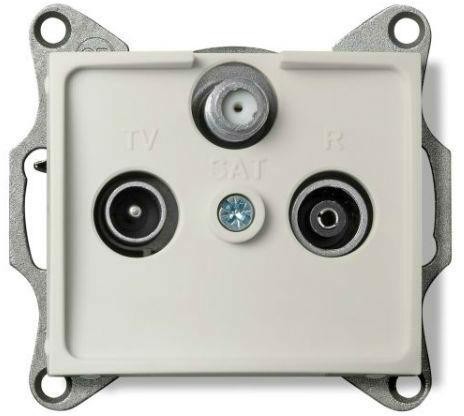 Kanlux Gniazdo RTV-SAT końcowe DOMO 01-1350-003 kr 24807