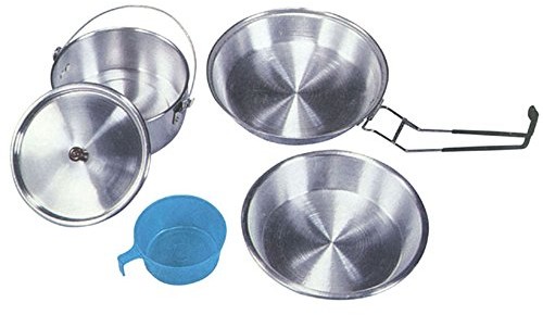 Brunner aluminiowa rzemiosłem garnki garnek Camping naczynia zestaw garnków Cook Set 0802021N