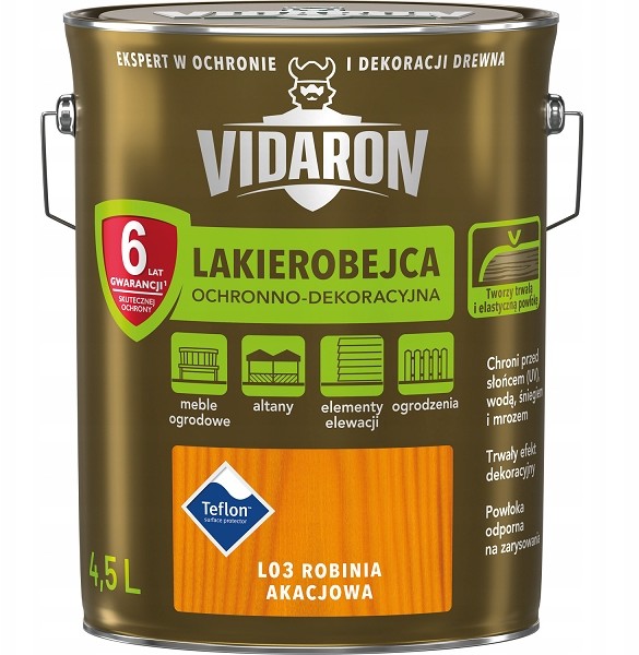 Vidaron Lakierobejca L03 robinia akacjowa 4,5L