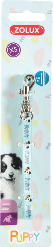 Zolux Smycz Puppy MASCOTTE 8 mm 1,20 m kol niebieski 466736BLE