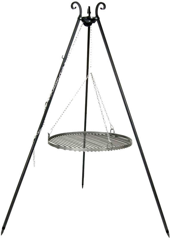 Farmcook Grill ogrodowy Ruszt Stal nierdzewna 70 cm + Palenisko PAN 34 70 cm