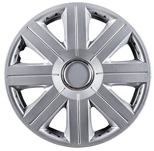 Cora wygląd aluminium Cosmos ring 40545 ozdobne kołpaki na koła, 15-calowy, 4 sztuki w zestawie 40545