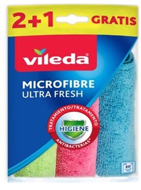 Vileda FHP Ścierka Mikrofibra Ultra Fresh 2+1 162660 VILE-000938